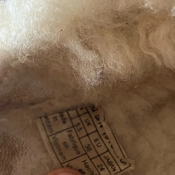 UGG Coquette Clog Slippers Laser Cut Chestnut 8 - Picture 4 of 8